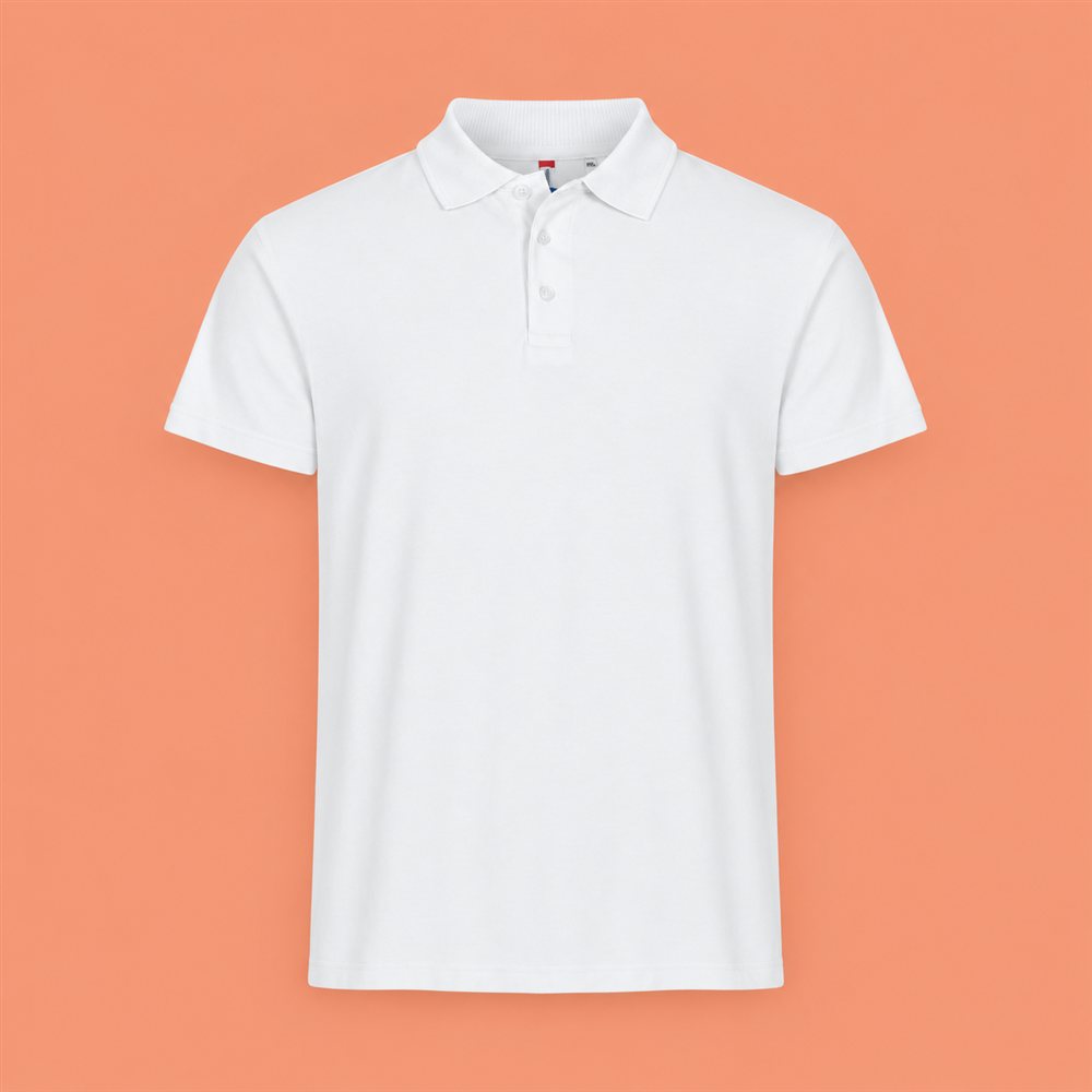 Clique® Basic Polo i färgen Vit