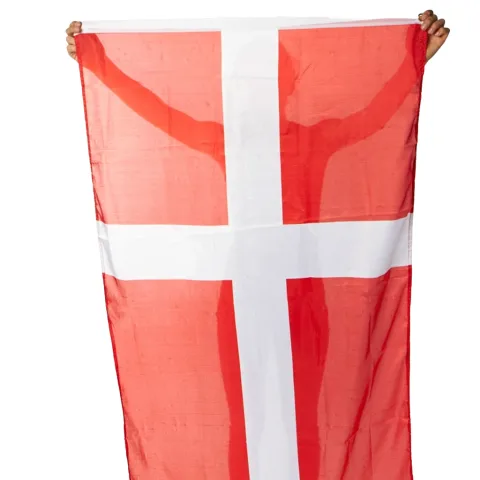Danska Polyesterflagga 150 x 90 cm