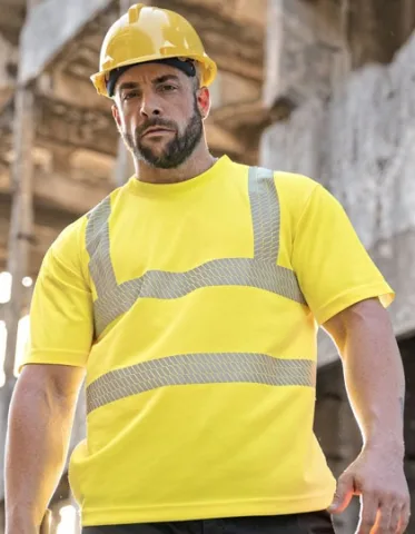 Hi-Vis Broken Reflective Premium T-Shirt Alhambra
