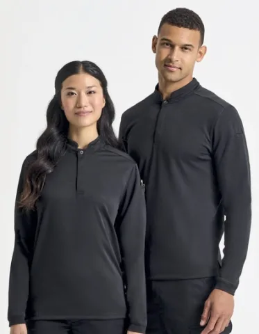 Essential ´Coolchecker®´ Chefs Shirt - Long Sleeve