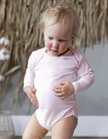 Organic Baby Bodysuit Long Sleeve Rebel 02