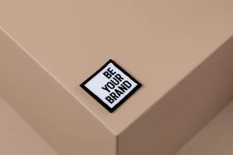 NWP BE YOUR BRAND Märke enkelt vävt