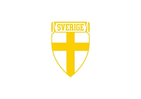 Sverige Sköld Transfer 9x13,1cm