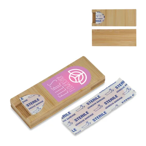 Plåster bambufodral 10-pack